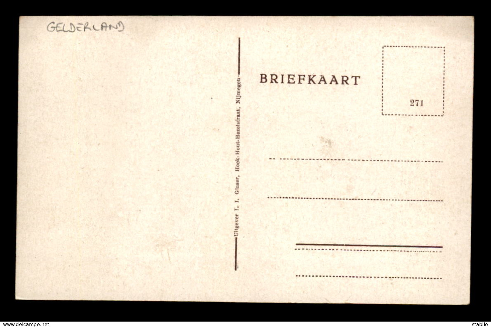 PAYS-BAS - NIJMEGEN - UBBERGEN BIJ - Nijmegen