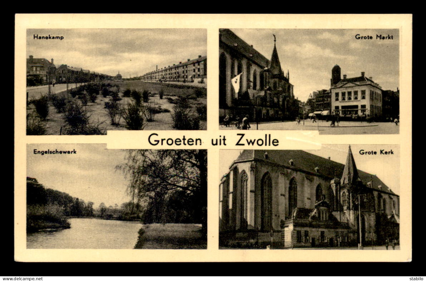 PAYS-BAS - ZWOLLE - GROETEN - Zwolle