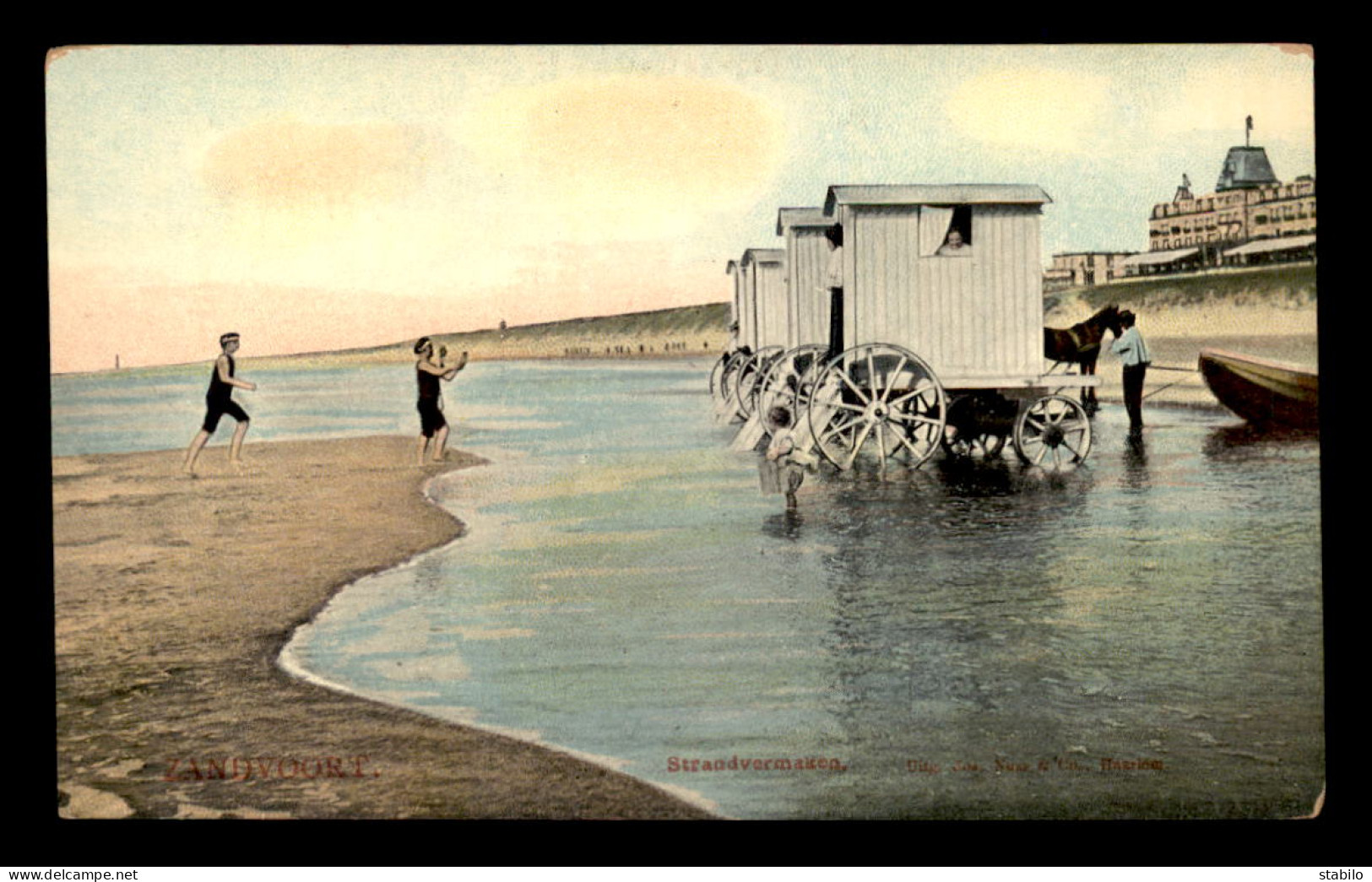 PAYS-BAS - ZANDVOORT - STRANDVERMAKEN - Zandvoort