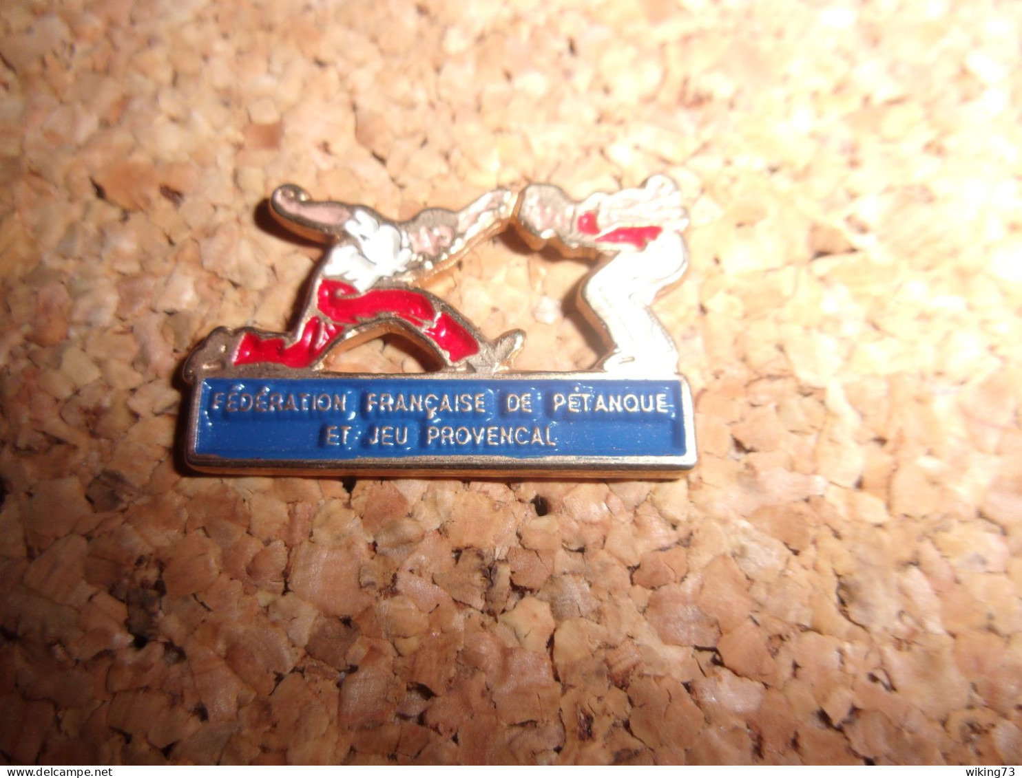 Pin's Fédération Française De Pétanque Et Jeu Provençal - FFPJP - Bowls - Pétanque