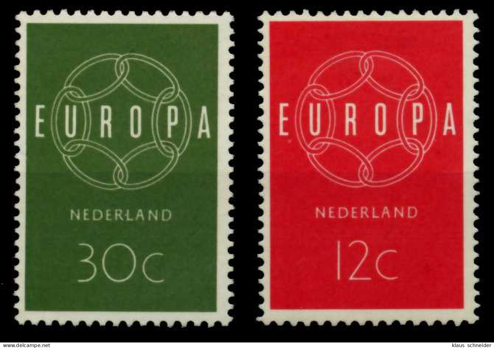 NIEDERLANDE Nr 735-736 Postfrisch X79D3AA - Unused Stamps