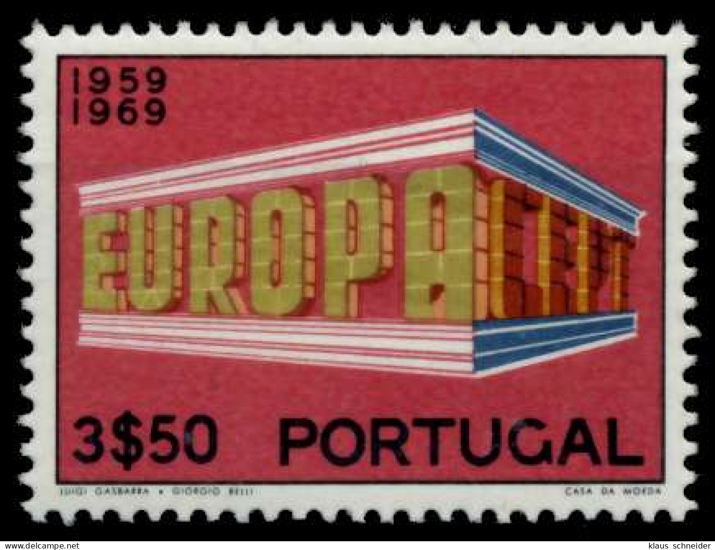 PORTUGAL 1969 Nr 1071 Postfrisch X933C22 - Nuevos