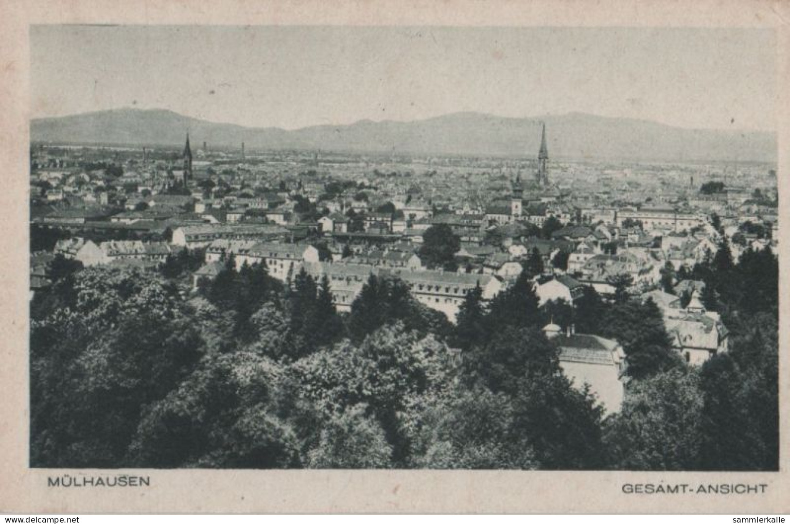 85162 - Mülhausen - Gesamt-Ansicht - Ca. 1940 - Elsass