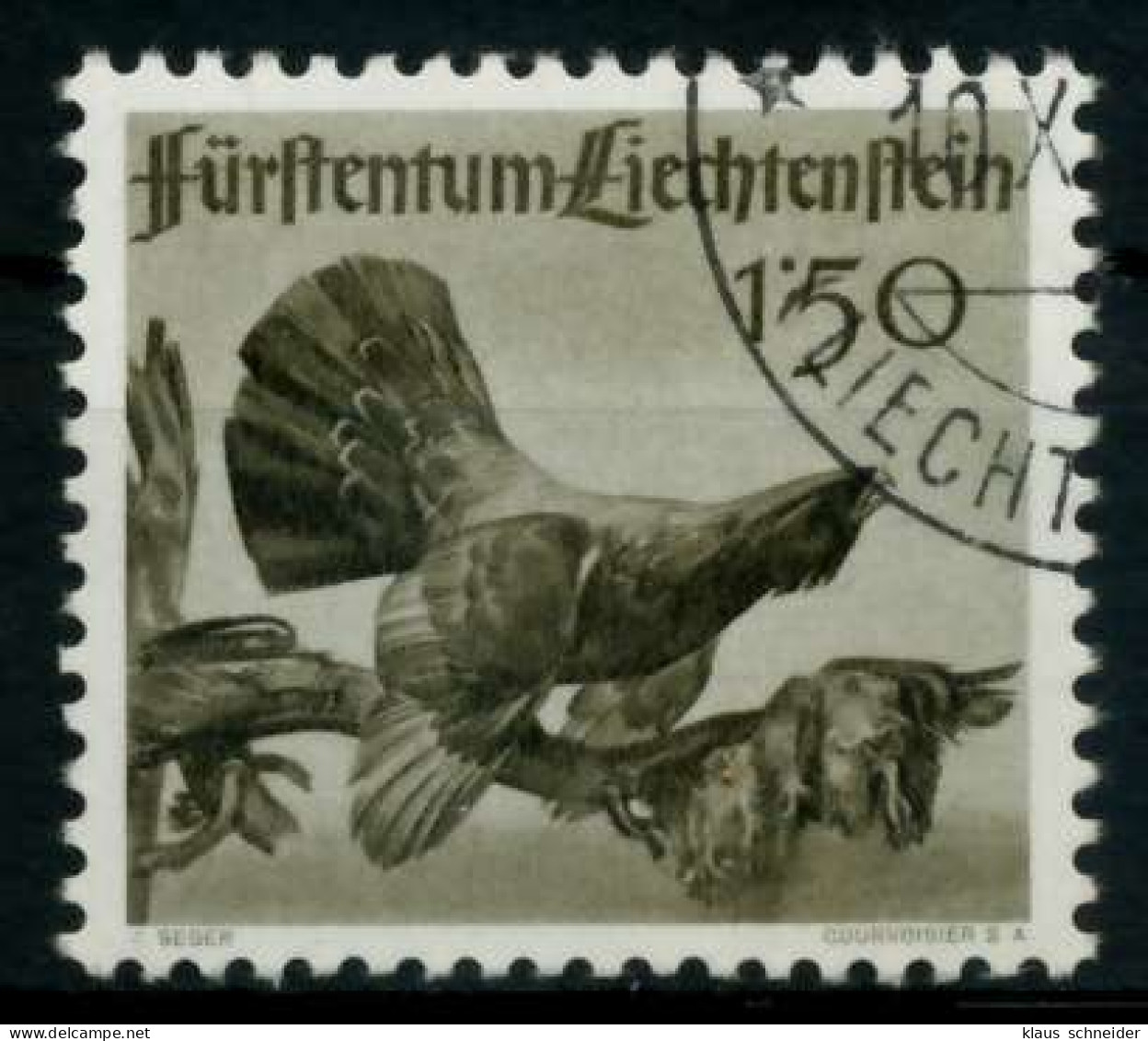 LIECHTENSTEIN 1946 Nr 251 Gestempelt X6F6C26 - Used Stamps
