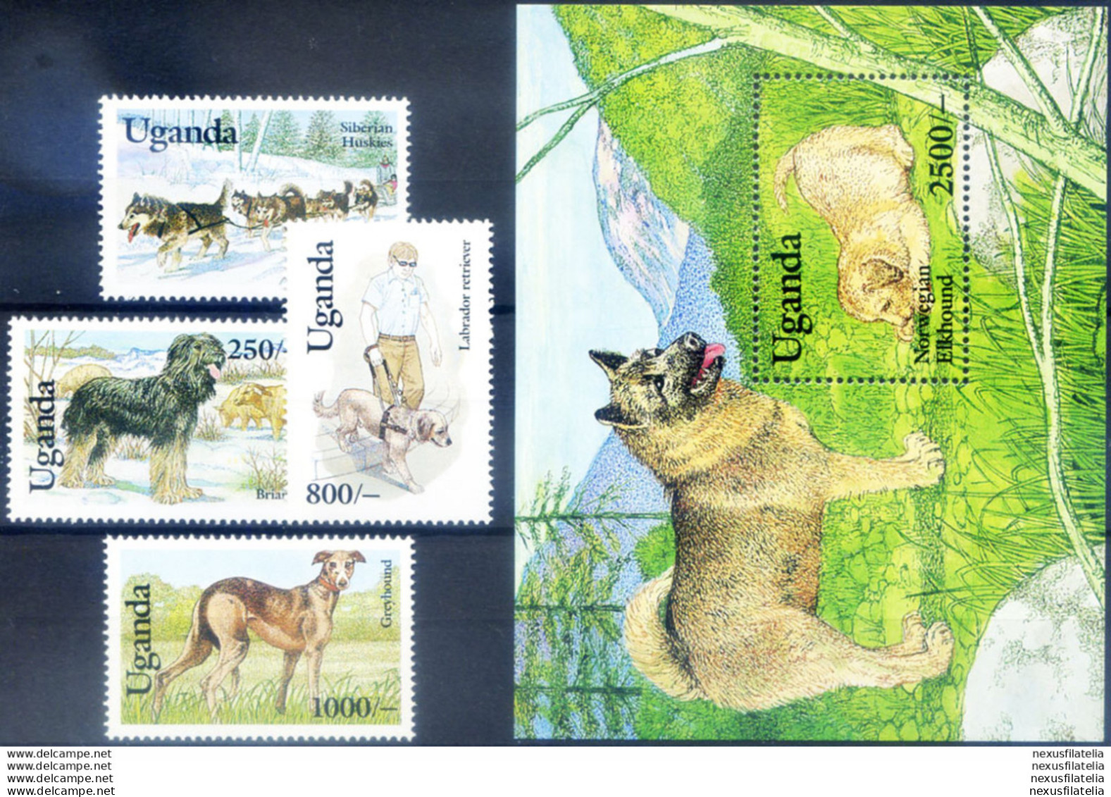 Fauna. Cani 1993. - Ouganda (1962-...)