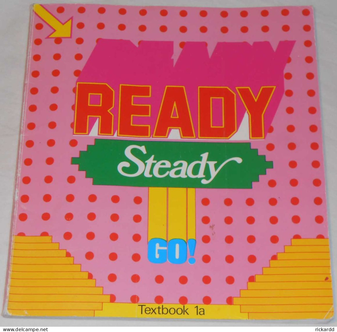 Ready Steady Go - Textbook 1a Av Av Bo Hedberg, Phillinda Parfitt & Inger Bergström; Från 80-talet - Inglés/Gramática