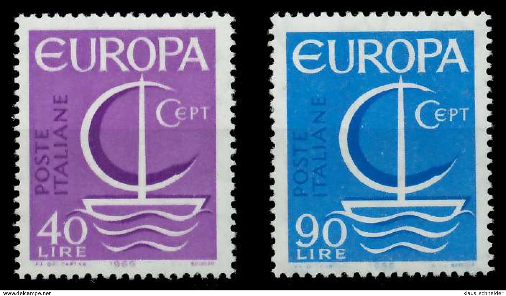 ITALIEN 1966 Nr 1215-1216 Postfrisch X9C805A - 1961-70: Mint/hinged