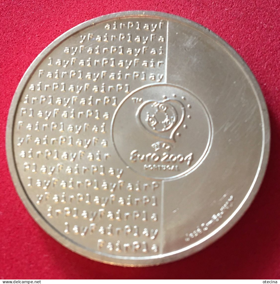 PORTUGAL 8 Euro "Euro 2004 - Football Is Fairplay" 2003 UNC (argent/silver 500/1000) - Portugal