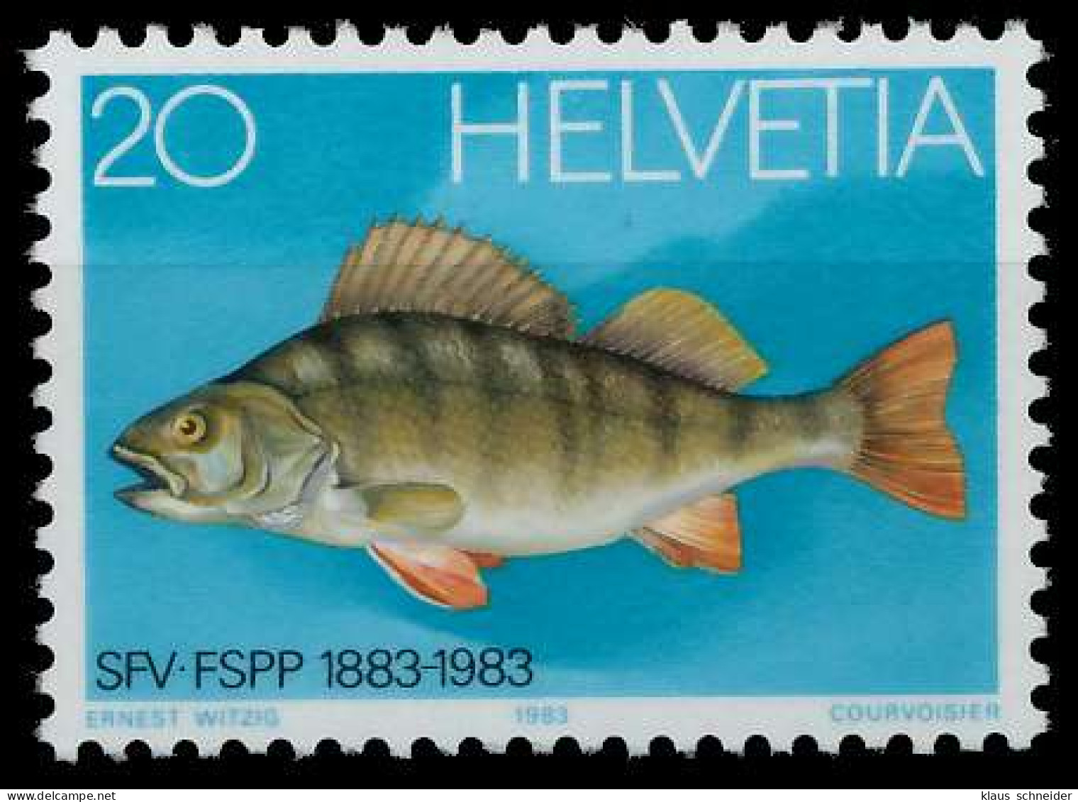 SCHWEIZ 1983 Nr 1245 Postfrisch X66EBE6 - Unused Stamps