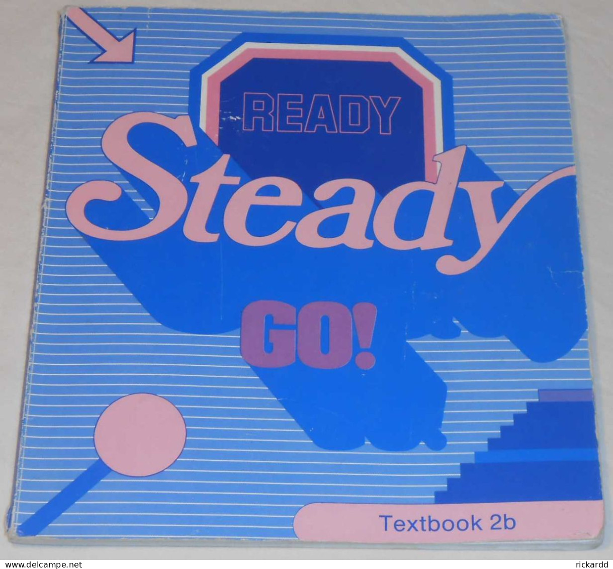 Ready Steady Go - Textbook 2b Av Bo Hedberg & Phillinda Parfitt; Från 80-talet - Langue Anglaise/ Grammaire