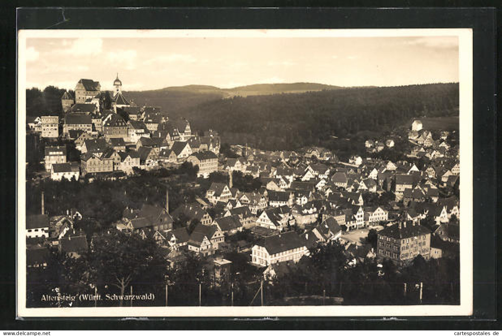 AK Altensteig / Württ. Schwarzwald  - Altensteig