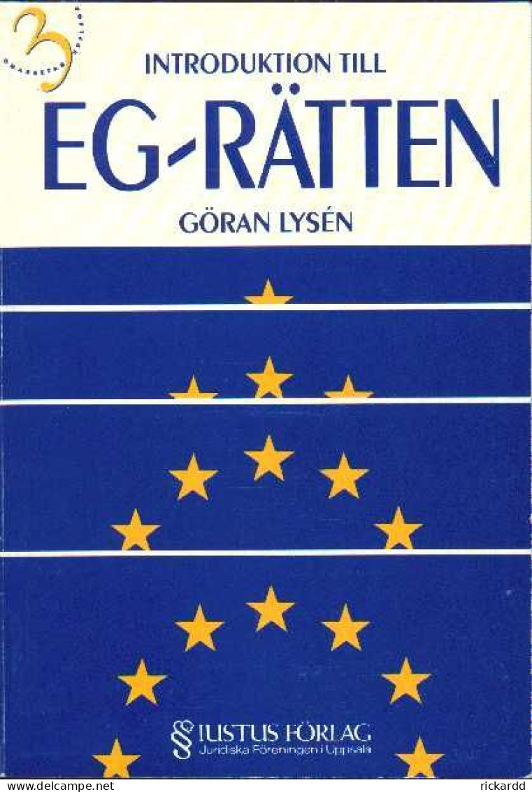 Introduktion Till EG-rätten - Göran Lysén - Lingue Scandinave