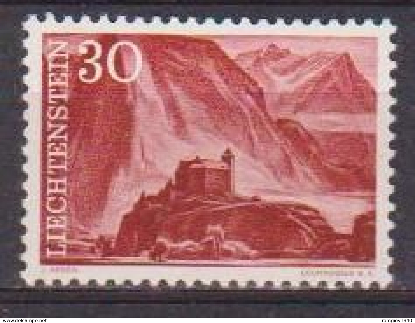 LIECHTENSTEIN  1959   SERIE ORDINARIA SOGGETTI VARI UNIF. 345 MLH VF - Neufs