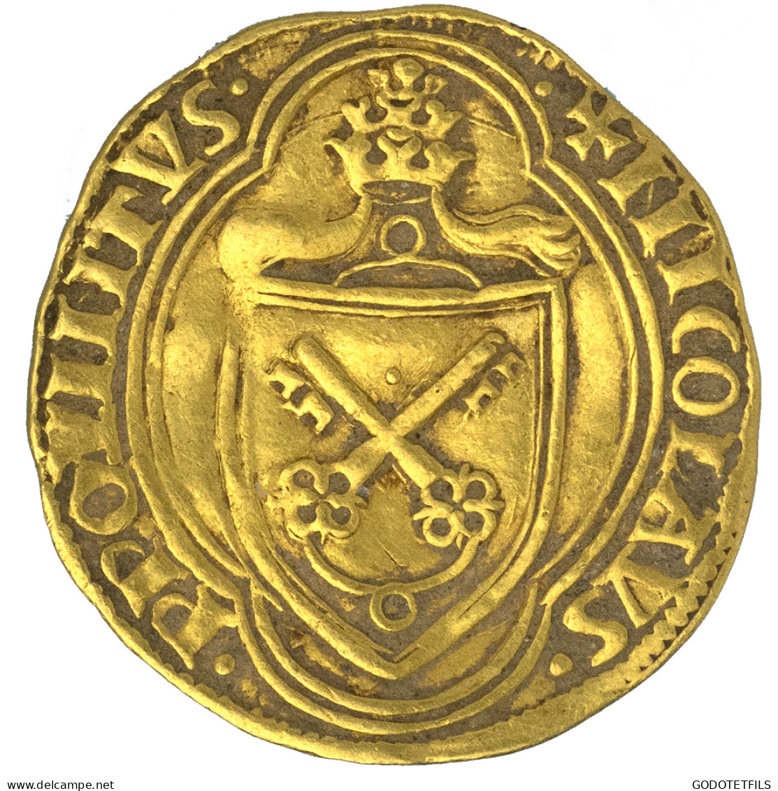 Vatican-Nicolas V Ducat Vers 1450 Rome - Vatican
