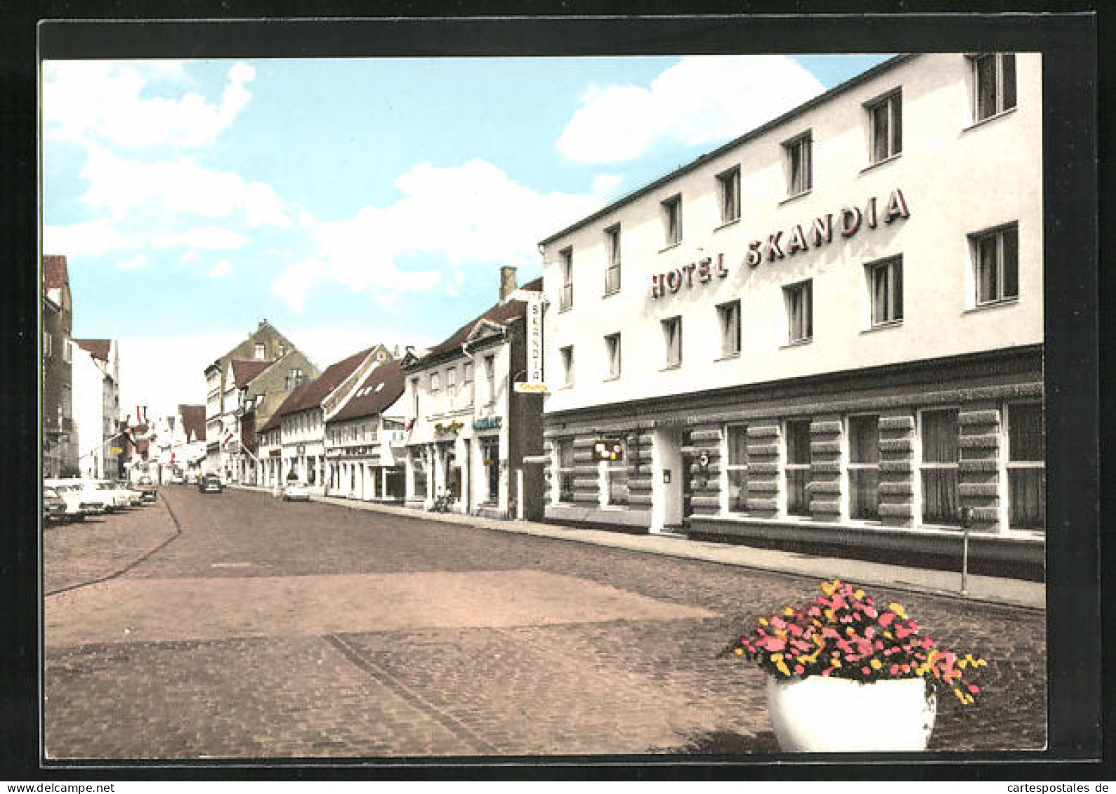 AK Schleswig, Lollfuss Mit Hotel Skandia  - Schleswig