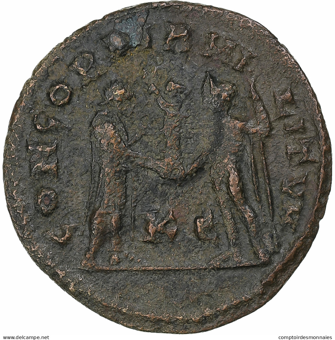 Maximien Hercule, Antoninien, 295-299, Cyzicus, Billon, TB+, RIC:15b - The Tetrarchy (284 AD To 307 AD)