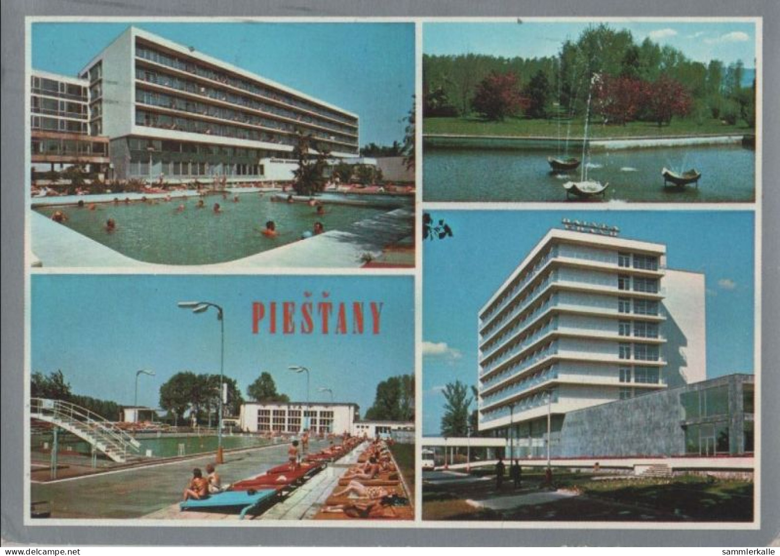 101612 - Slowakei - Piestany - 1981 - Slovaquie