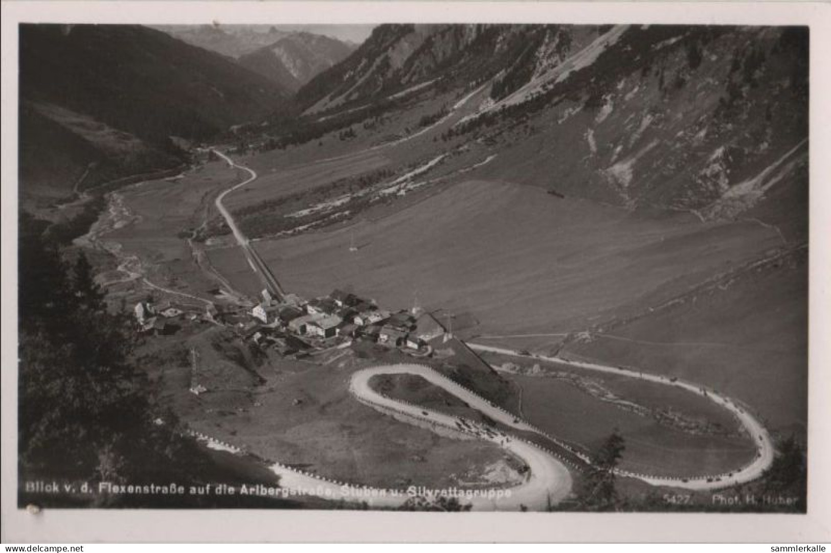 88448 - Österreich - Flexenstrasse - Blick Zur Arlberstrasse - Ca. 1960 - Autres & Non Classés