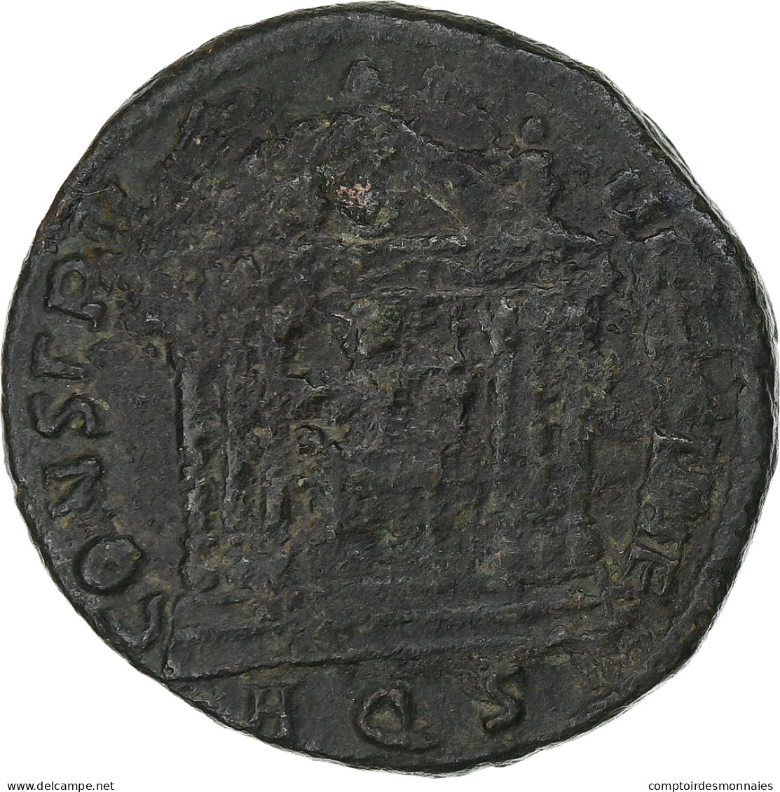 Maxence, Follis, 307, Aquilée, Bronze, TTB, RIC:116 - Die Tetrarchie Und Konstantin Der Große (284 / 307)