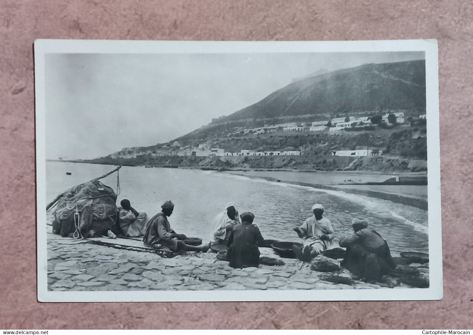 AGADIR : La Kasbah Vue Du Port - RARE CLICHÉ - - Agadir