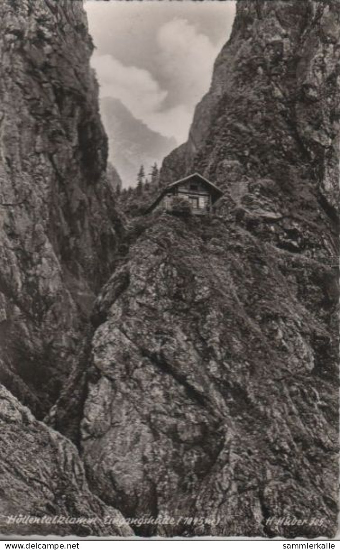 59660 - Höllentalklamm - Eingangshütte - 1955 - Höllental