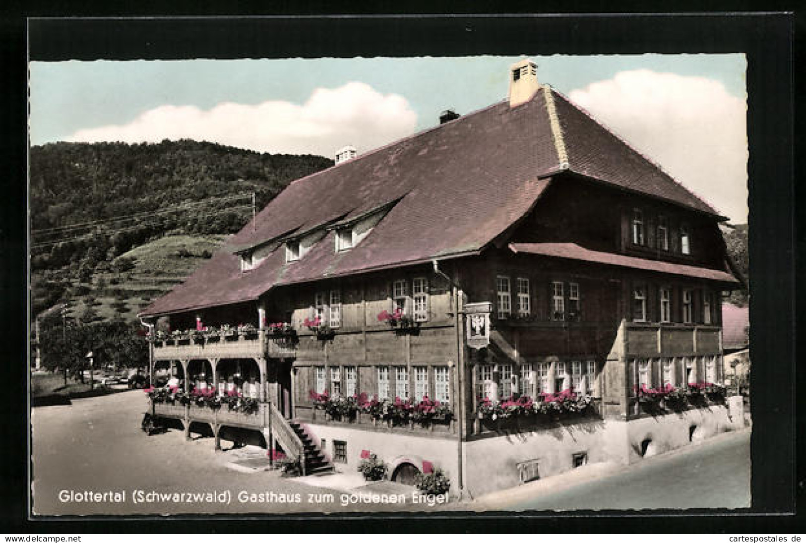 AK Glottertal, Gasthaus Zum Goldenen Engel  - Glottertal