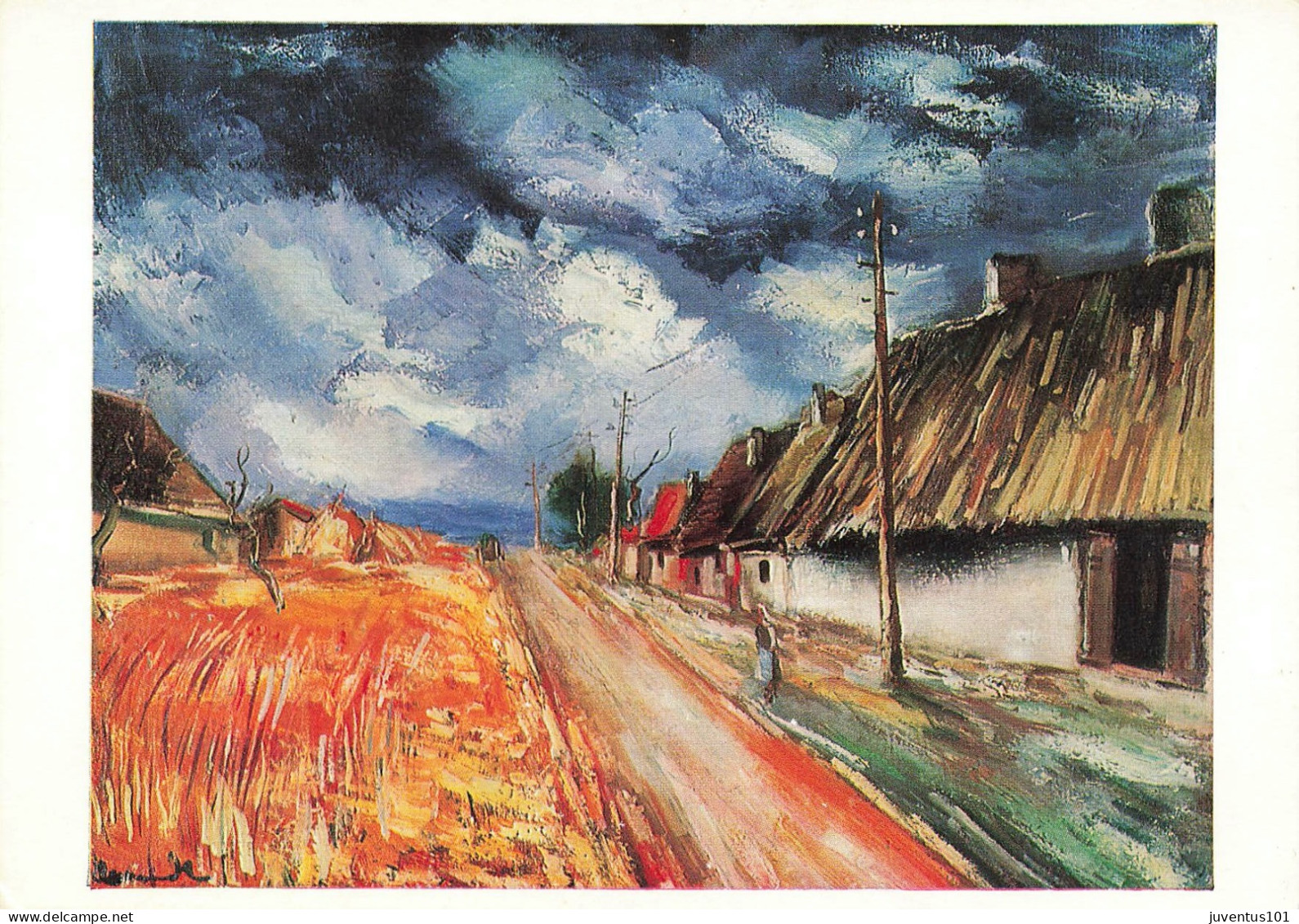 CPSM Maurice Vlaminck-Le Champ Orange      L2829 - Malerei & Gemälde