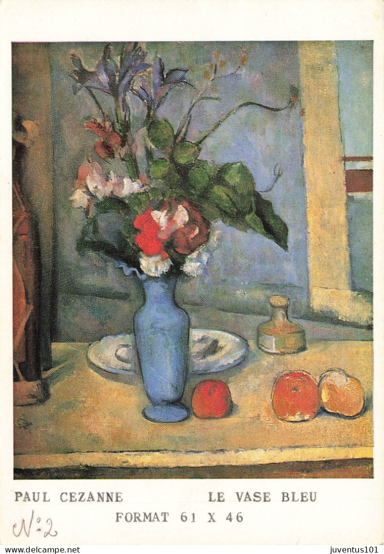 CPSM Paul Cézanne-Le Vase Bleu      L2829 - Malerei & Gemälde