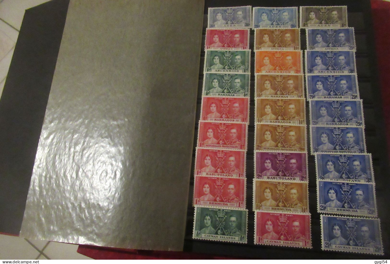 1937   Série  De 48  Pays Du Couronnement De KING GEORGE VI AND QUEEN ELIZABETH ** MNH - Unused Stamps