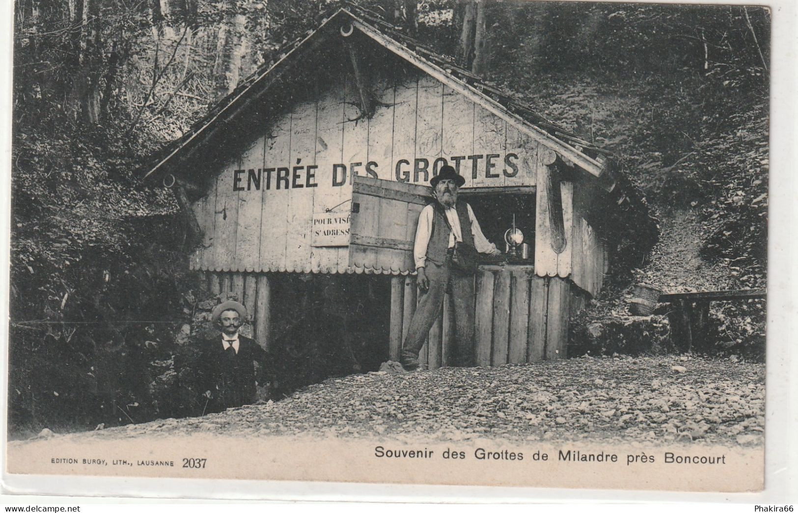 SOUVENIER DES GROTTES MILANDRE BONCOURT - Boncourt