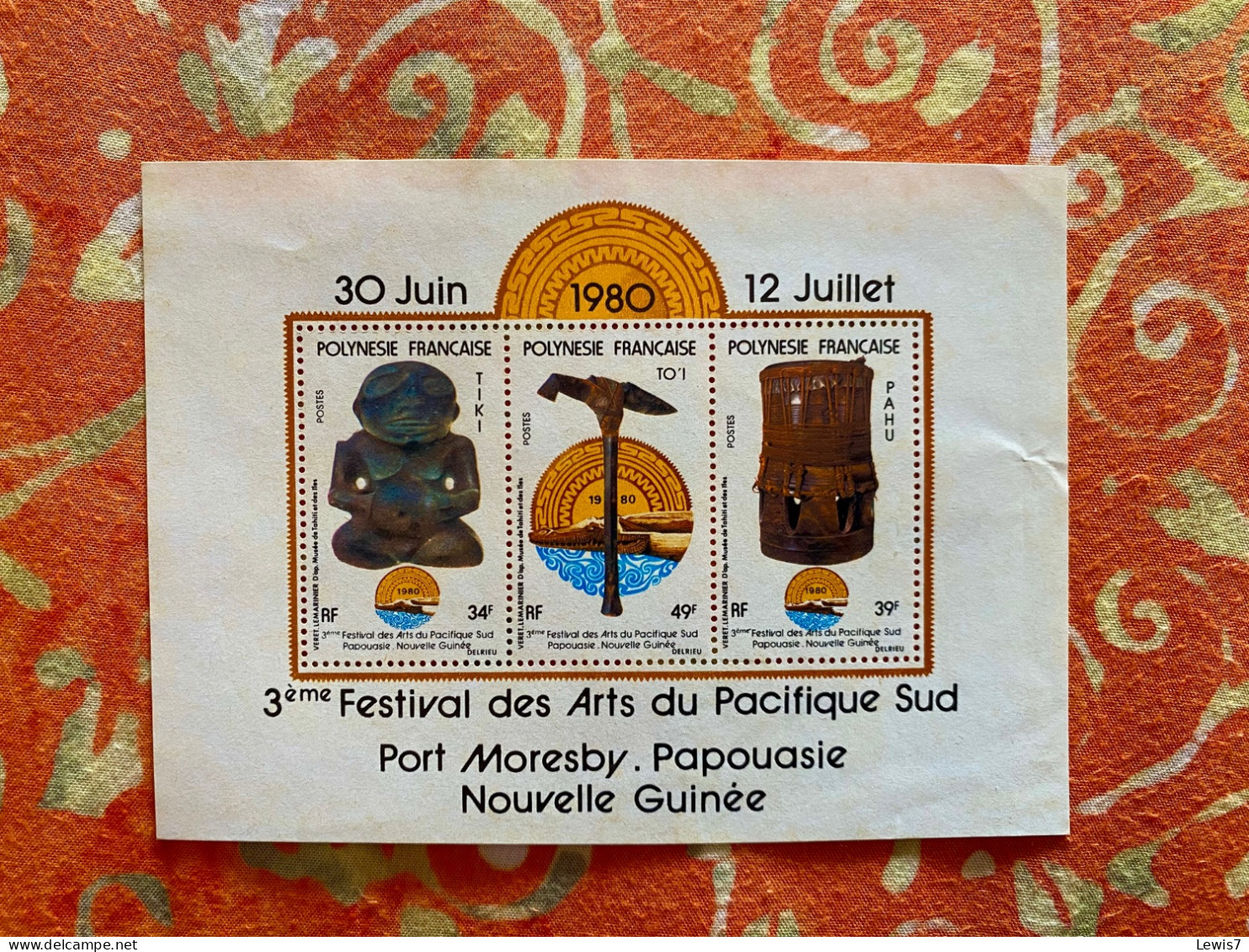Feuillet - Festival Des Arts - Polynesie Française - Nuevos