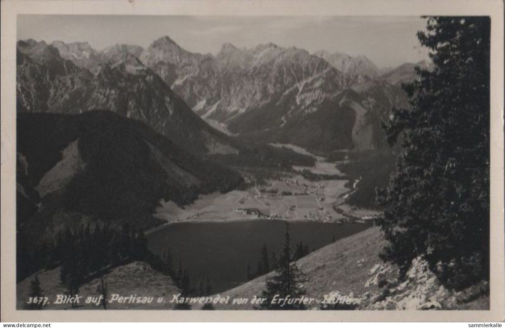 35708 - Österreich - Pertisau - Von Erfurter Hütte - Ca. 1950 - Pertisau