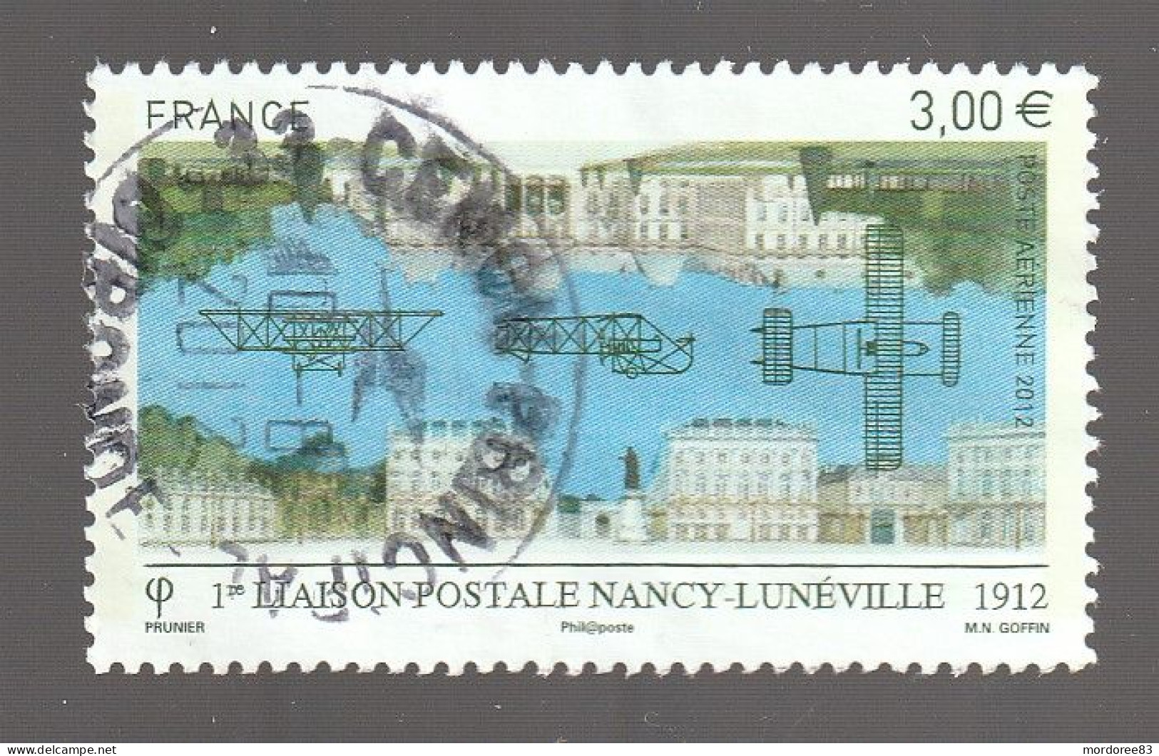 FRANCE 2012 NANCY LUNEVILLE YT PA 75 OBLITERE A DATE - 1960-.... Oblitérés