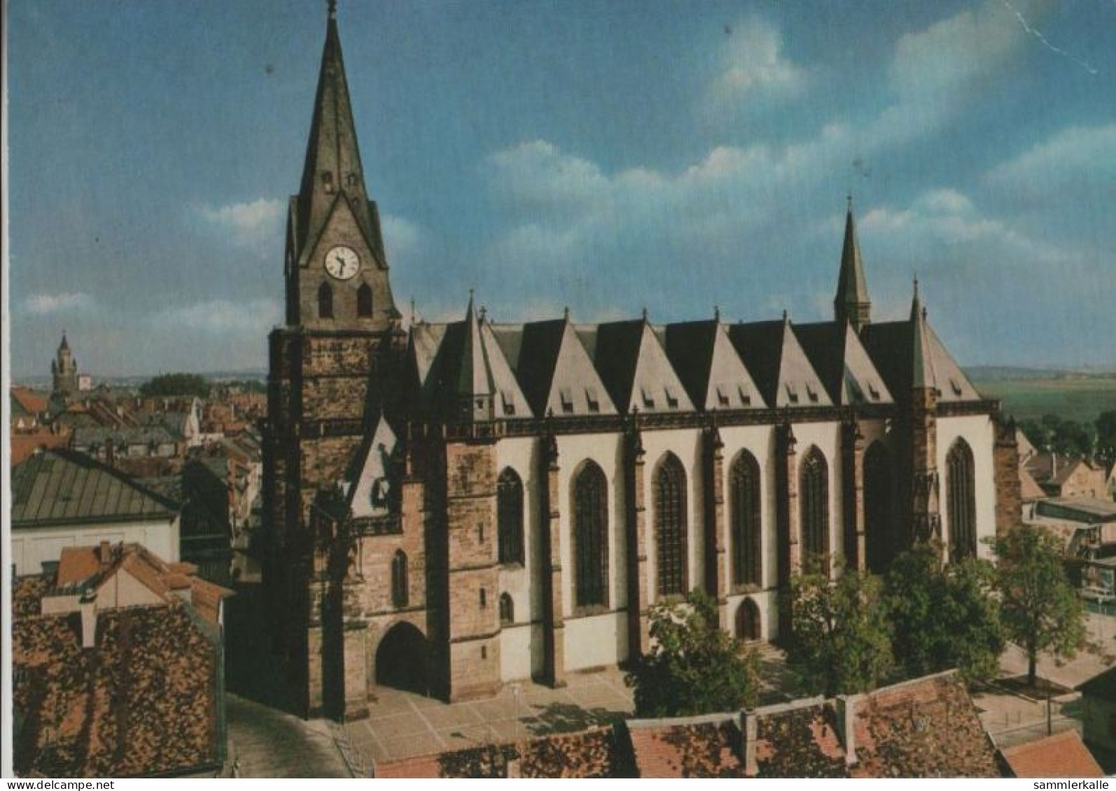 63720 - Friedberg - Stadtkirche, Südseite - 1986 - Friedberg