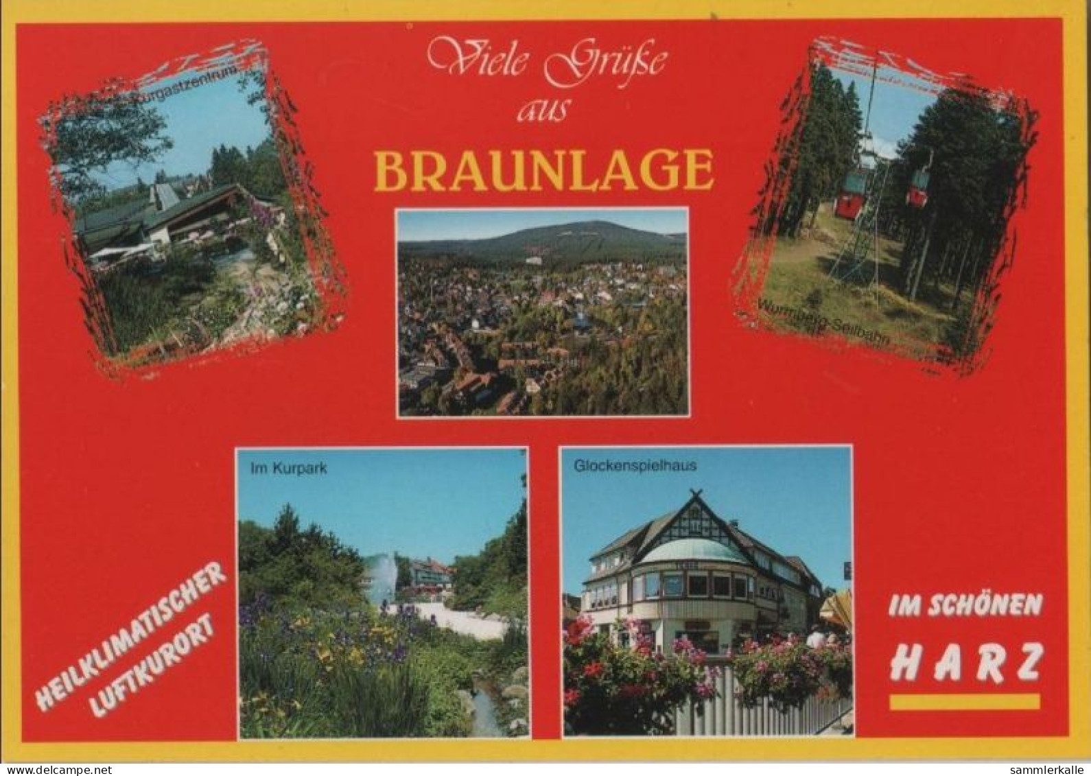 63832 - Braunlage - U.a. Wurmberg-Seilbahn - Ca. 1995 - Braunlage