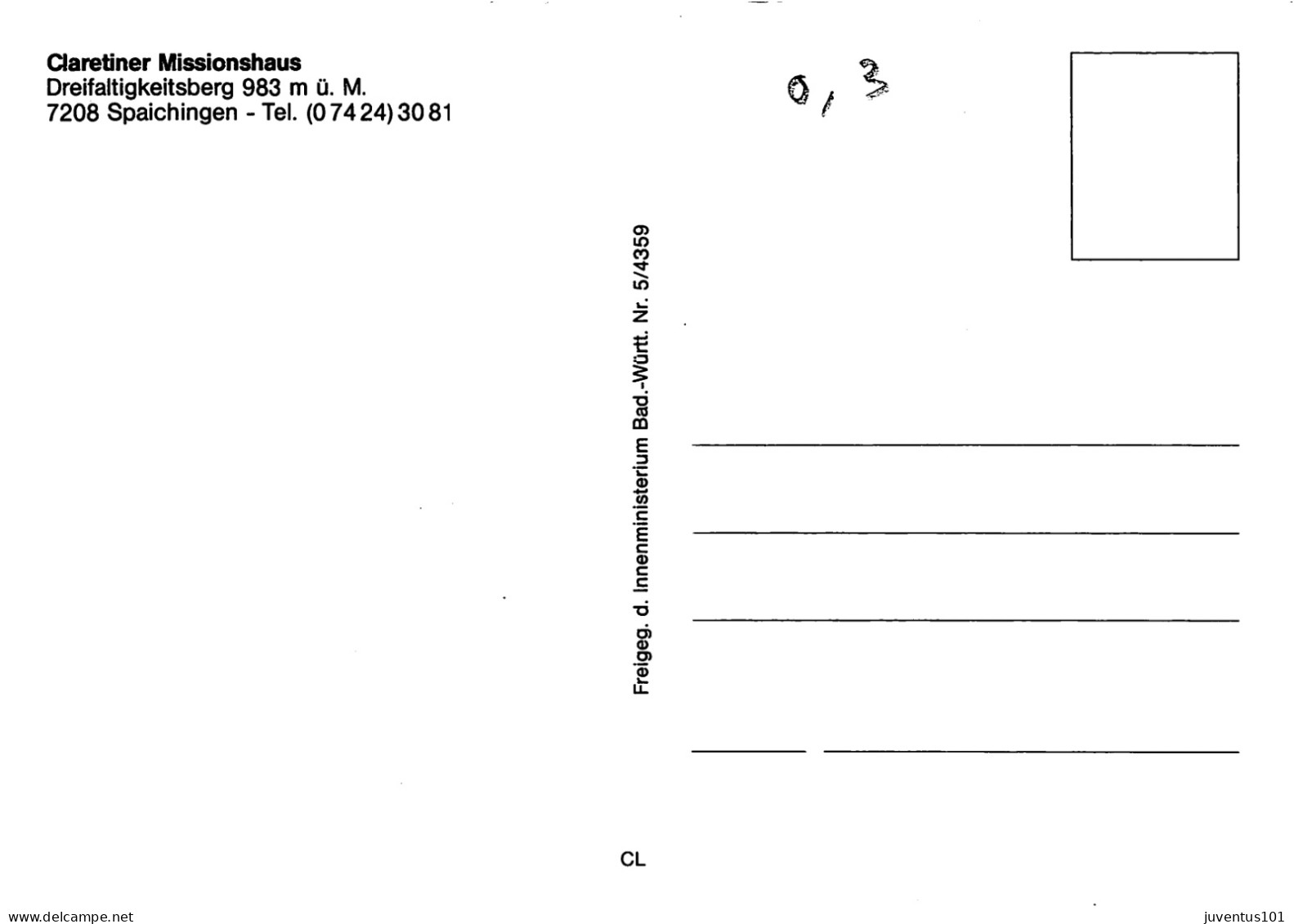 CPSM Spaichingen - Claretiner Missionshaus      L2831 - Tuttlingen
