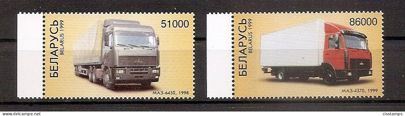 BELARUS 1999●Lorries●●Lastwagen Mi 336-37 MNH - LKW