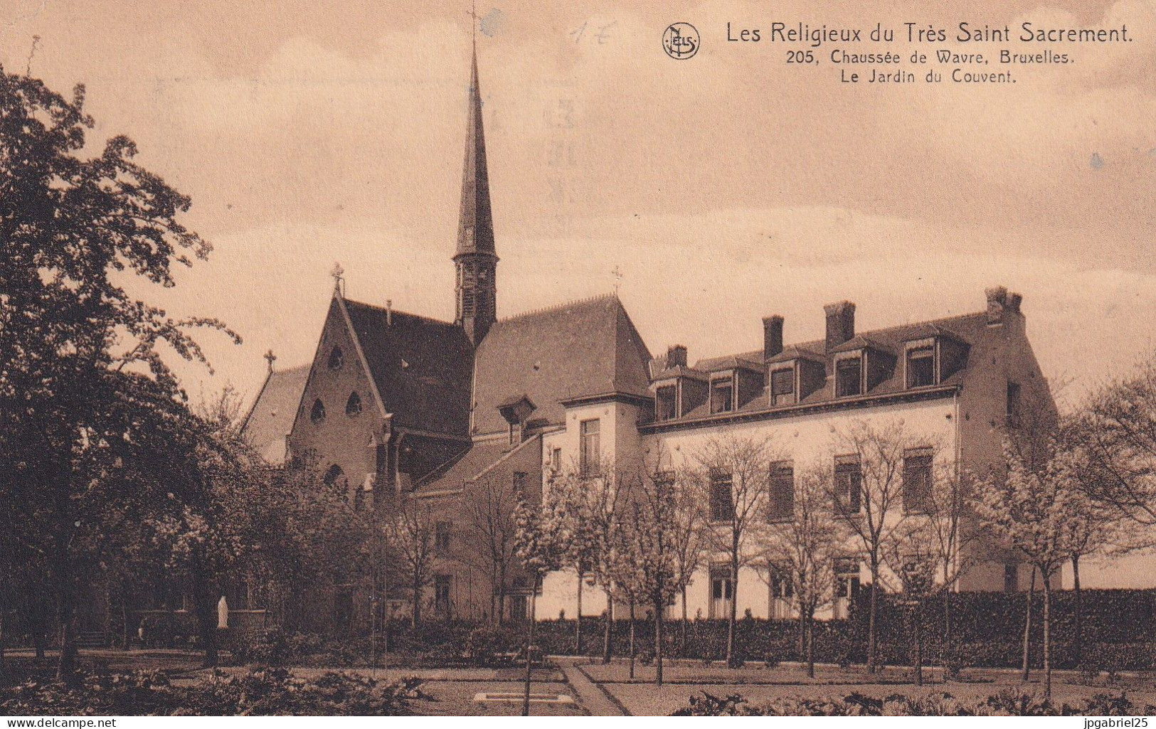 LAP Ixelles Les Religieuses Du Tres Sacrement 205 Chaussee De Wavre Le Jardin Du Couvent - Ixelles - Elsene