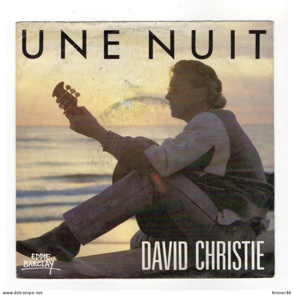 * Vinyle  45T - David Christie - Une Nuit - La Musique Partout - Altri - Francese
