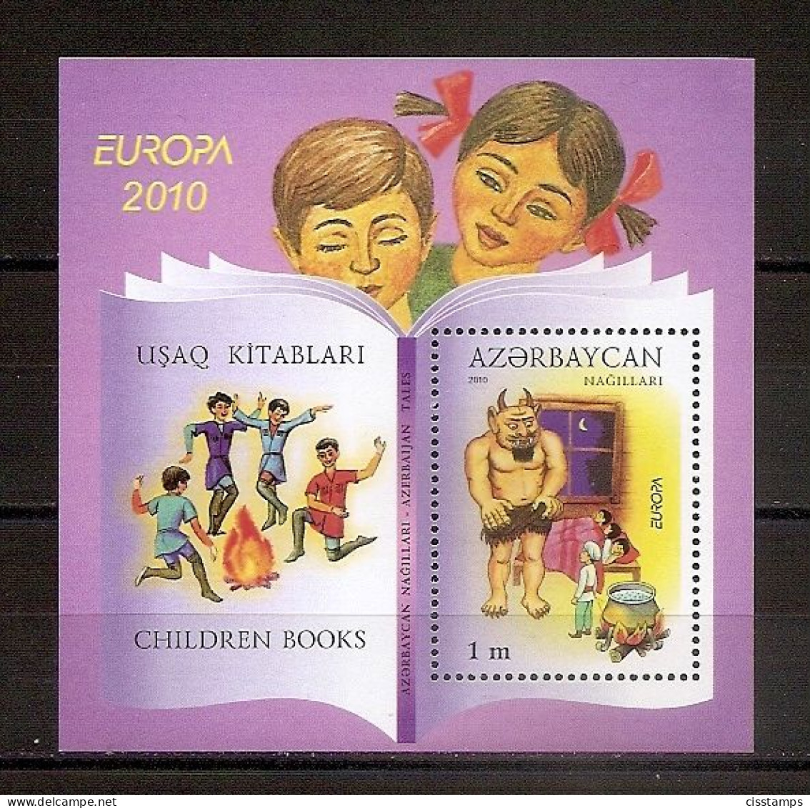 Azerbaijan 2010●Europa Children Books●Bl 89 MNH - Aserbaidschan