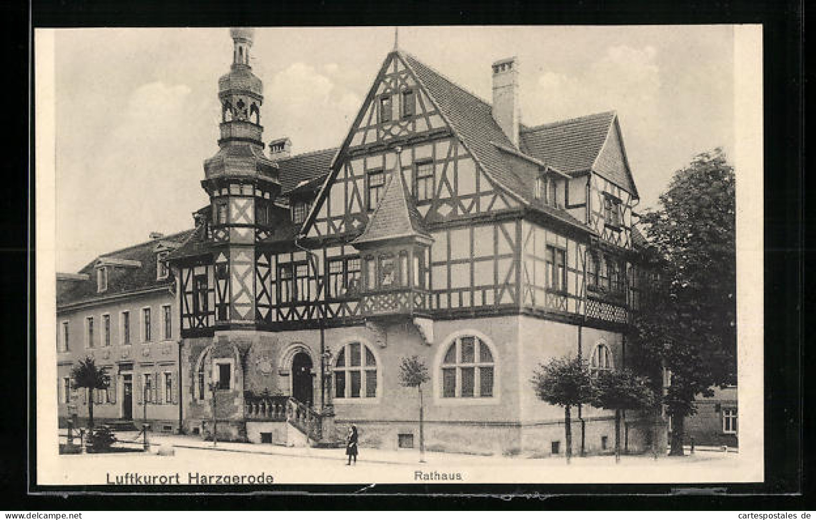 AK Harzgerode, Rathaus  - Harzgerode
