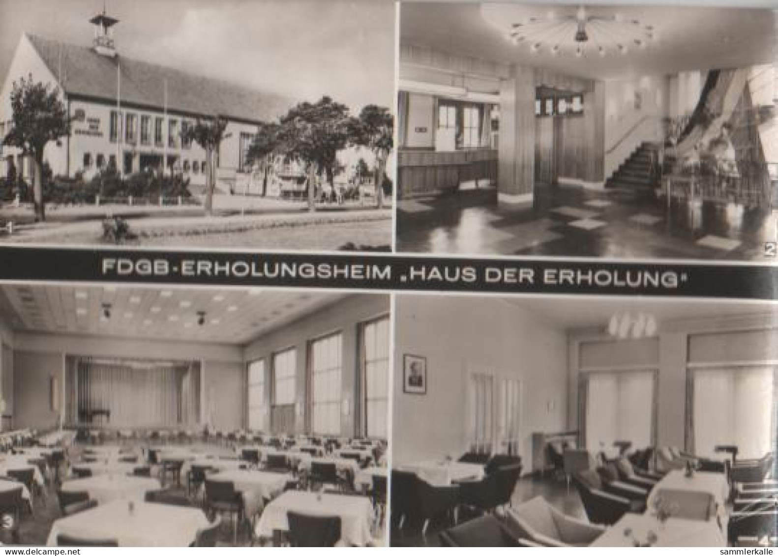 19566 - Ahlbeck Usedom U.a. Cafe - 1976 - Eggesin