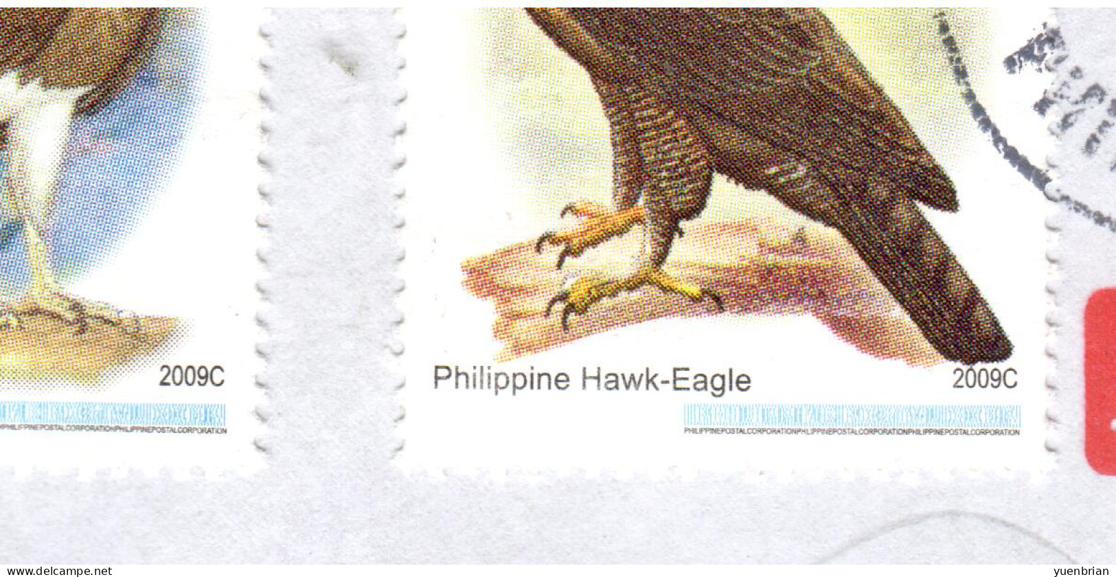 Philippines 2009, Bird, Birds, Eagle (2009C), Circulated Cover, Good Condition - Aigles & Rapaces Diurnes