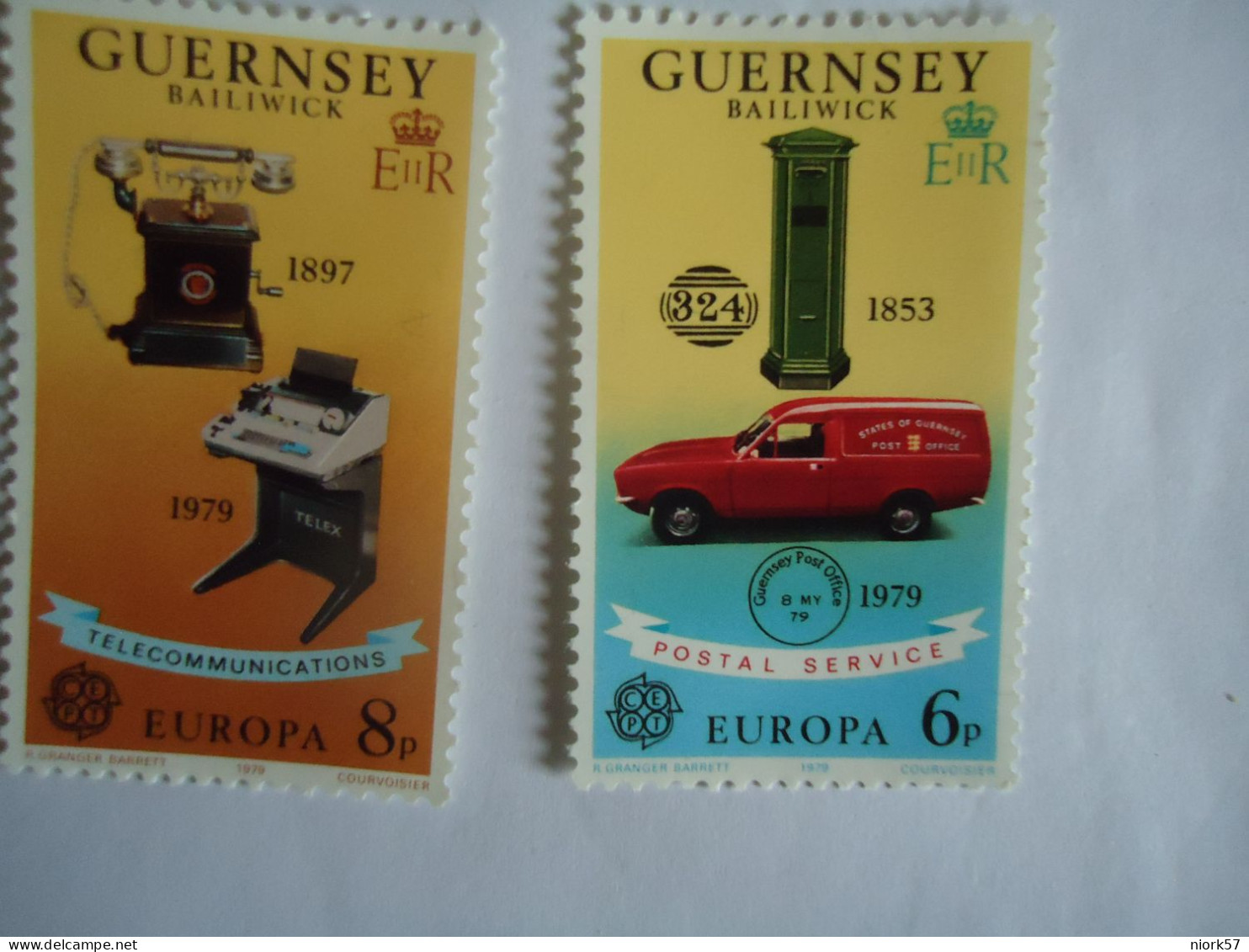 GUERNSEY MNH  STAMPS SET  EUROPA 79 - 1979