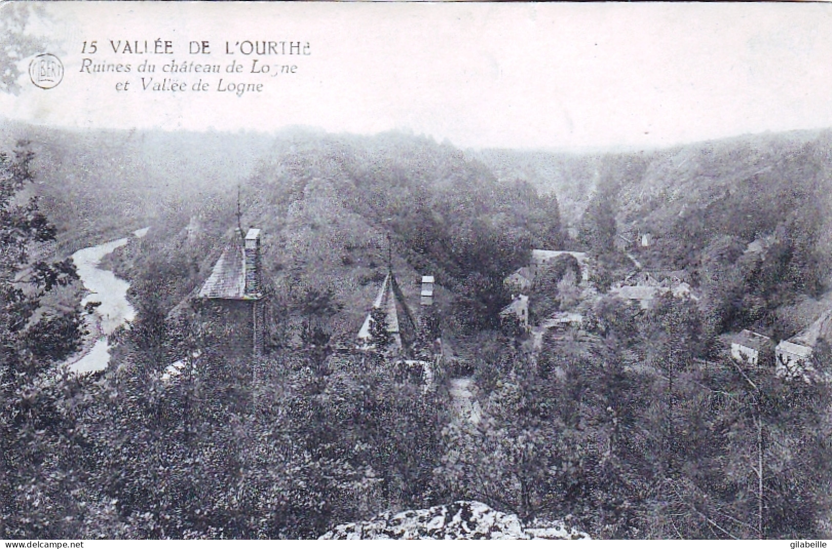 Ferrieres -  Vallée De L'Ourthe - LOGNE - Ruines Du Chateau Et Vallée De Logne - Ferrieres