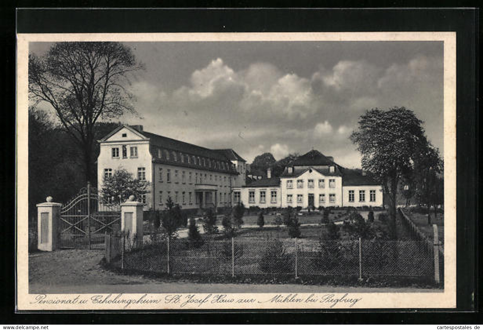 AK Siegburg, Pensionat Und Erholungsheim St. Josef Haus Zur Mühlen  - Siegburg