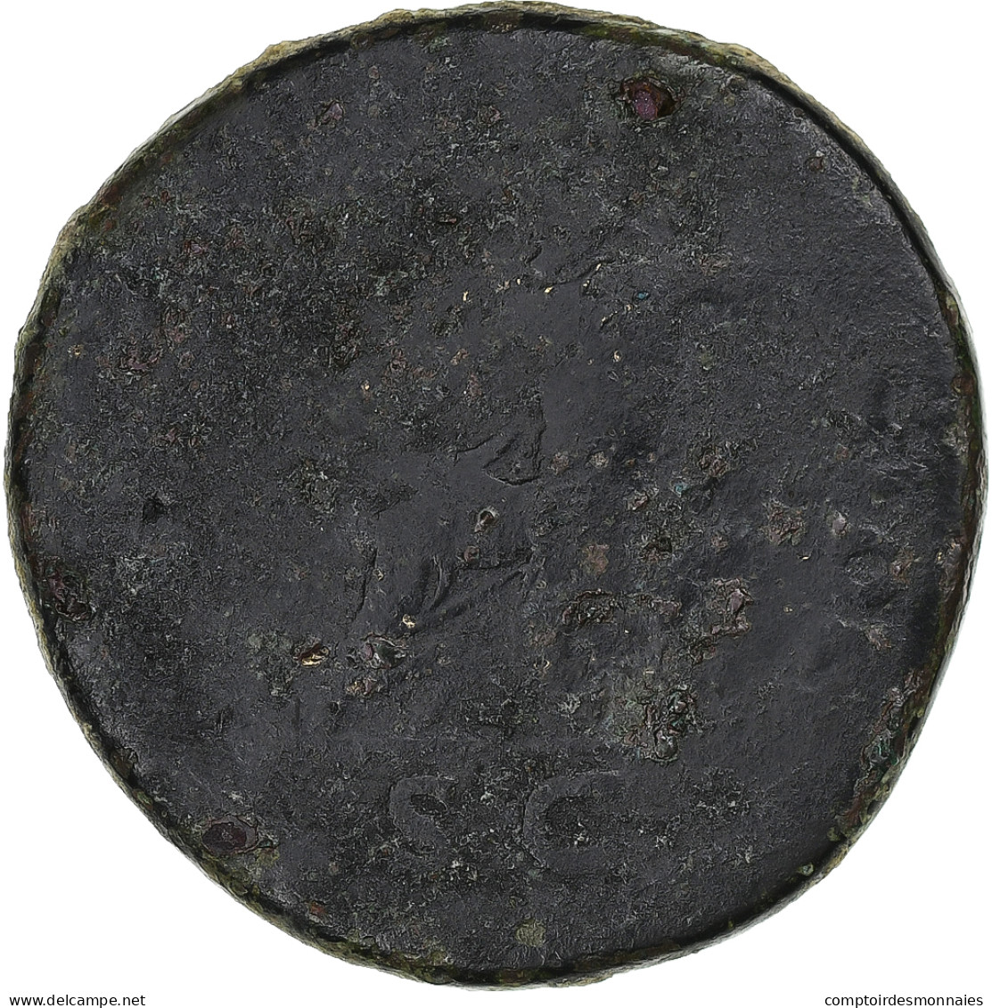 Domitien, Sesterce, 90-91, Rome, Bronze, B+, RIC:702 - Les Flaviens (69 à 96)