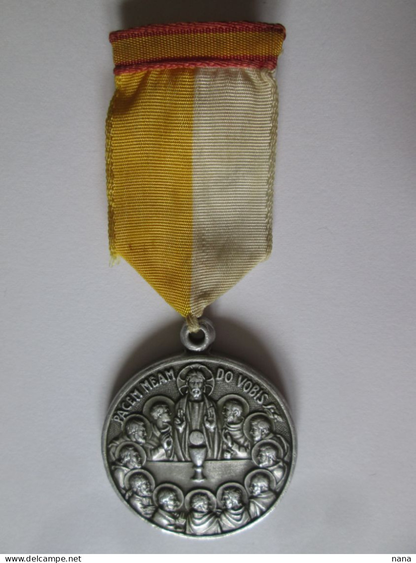 Espagna Medaille 27eme Congress Eucharistic Intern.a Barcelona 1952/Spain 27th Inter.Eucharistic Congress-Barcelona 1952 - España