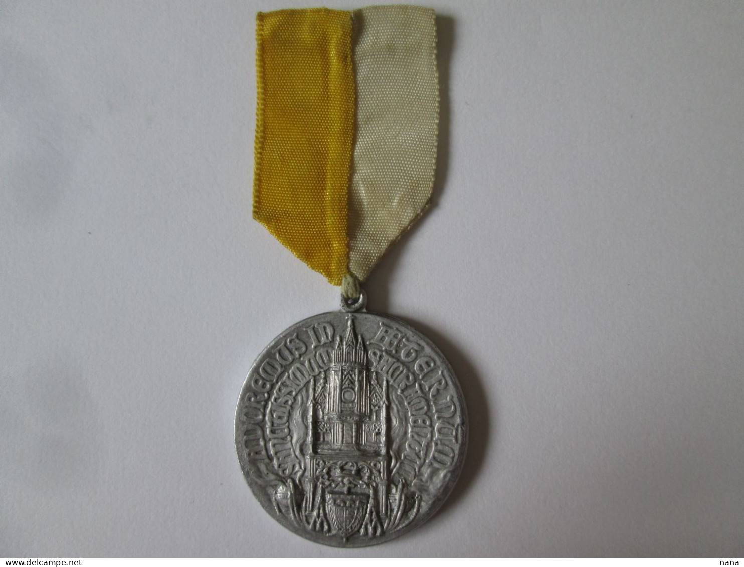 Espagna Medaille Congress Eucharistic A Barcelona 1944/Spain Medal Eucharistic Congress Barcelona 1944 - España