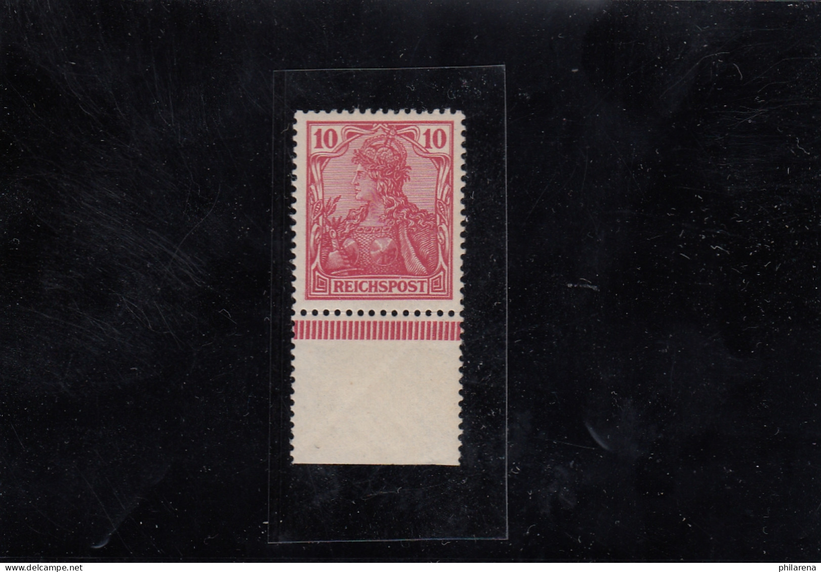 Deutsches Reich 1900: MiNr. 56b, Echte Gummierung, Falz *, BPP Attest - Unused Stamps